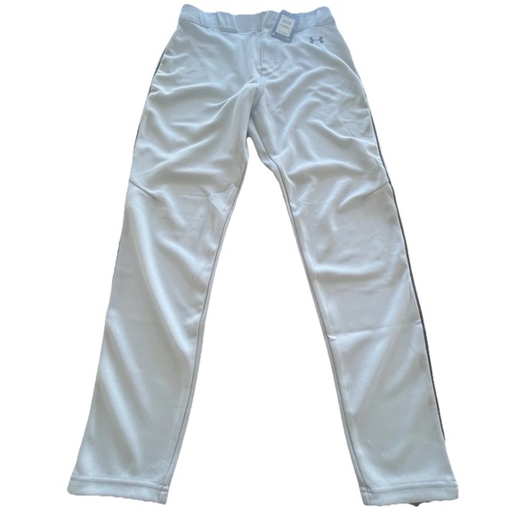 Under Armour Baseball Softball  Pants Men's M Gray Poly Relaxed Loose Fit NWT - Picture 1 of 8